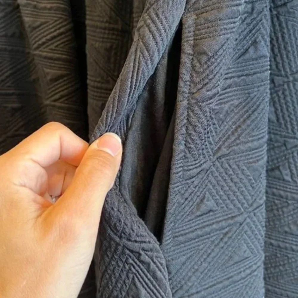 Free People Black  Dress Tie-Back,XS, GL1349 - Picture 3 of 6